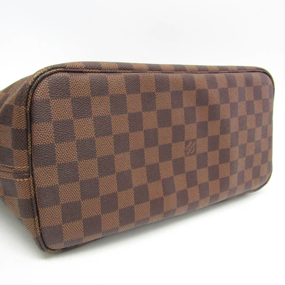 LOUIS VUITTON Brown Damier Neverfull MM Tote Bag - Picture 4 of 12